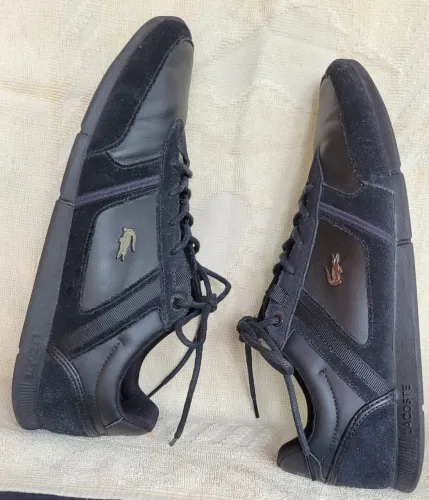 Tênis Lacoste menerva preto 43
