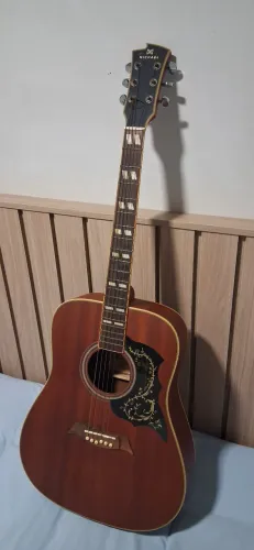 Violão Elétrico Michael Galaxy VM925DT para Destros Cor Mahogany