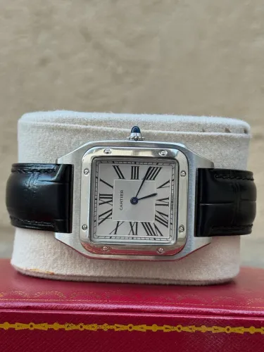 Relogio Cartier Santos Dumont Quartz 