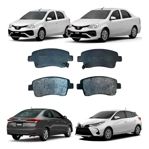 Pastilha Freio Dianteira Toyota Etios Yaris - Yaris Sedan