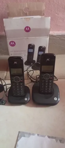 Telefone Sem Fio Motorola Moto500id-2 (Par / Ramal) com Caixa e Manual
