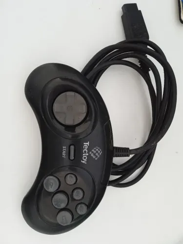 Controle original para Master System 6 botões conservado funcionando