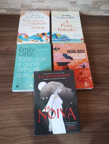 Kit 5 livros da editora Arqueiro
