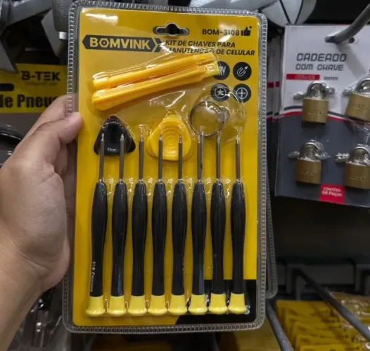 Kit de Chaves para Manutenção de Celular - Entrega Grátis
