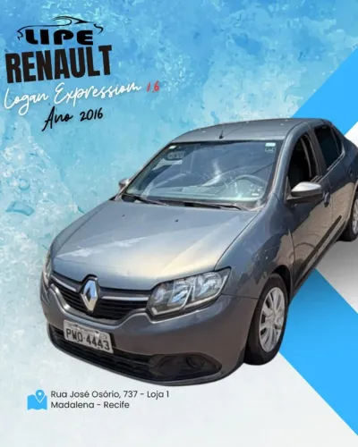 Renault Logan Expression Hi-flex 1.6 8V 4P 2016