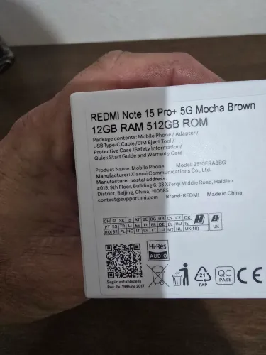 Redmi note 15 pro+ 