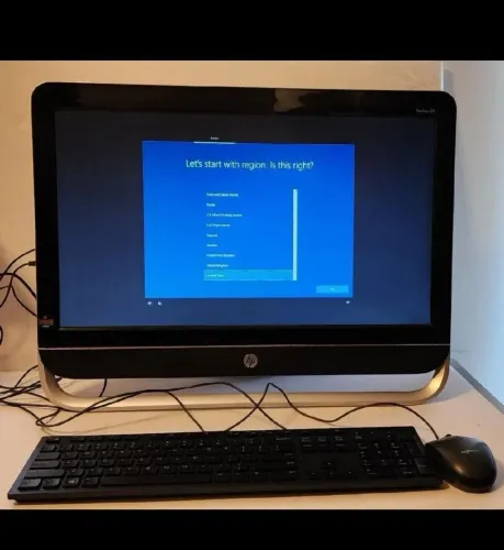 All in one Touch hp 16gb ddr3 hdd 1tera touchsmart hp pavilion 23