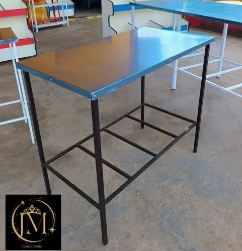 Mesas de inox Aparti de 380,00 (Tampo Inox)