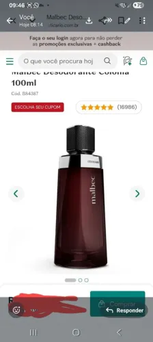 Malbec tradicional oboticario e Malbec maguinetic um e 150 $ cada os 2 por 300$ 