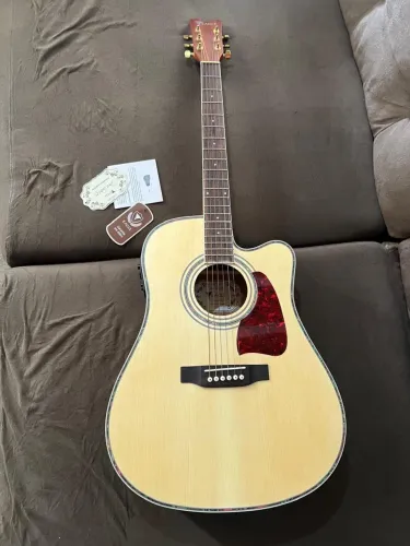 Violao Eagle ch889 com capa original
