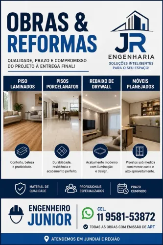 Reformas, obras, Moveis planejados