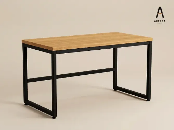 Mesa Escritório Industrial 120x60 Aço Soldado