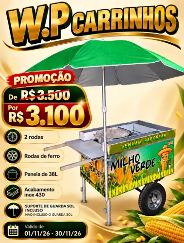 Carrinhos de milho