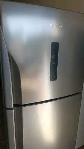 Vendo geladeira Panasonic inox Frosfree semi nova