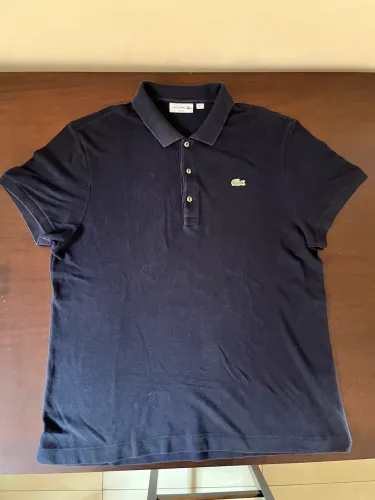 Polo Lacoste azul marinho