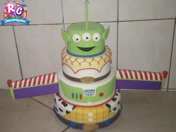 Bolo biscuit Toy Story