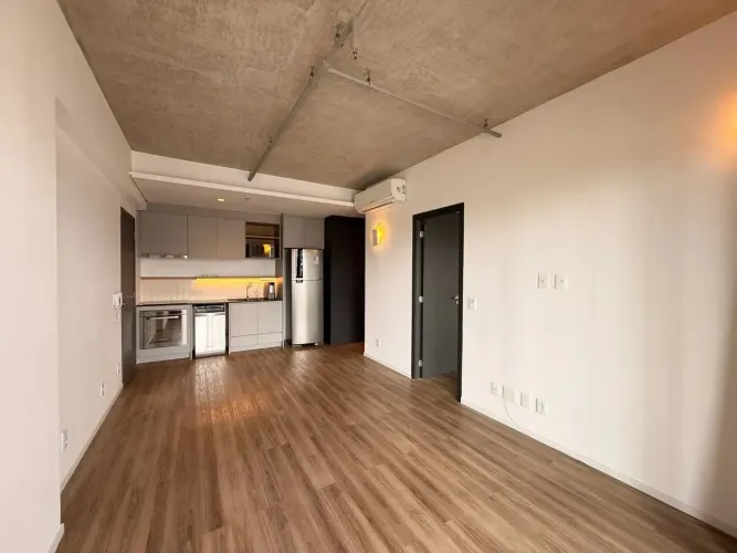 Apartamento (SEMI MOBILIADO) locação com 55m2 com 1 dormitório em Pinheiros - São Paulo -
