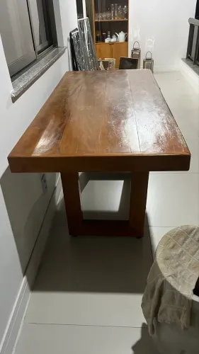 Mesa madeira de demolição 