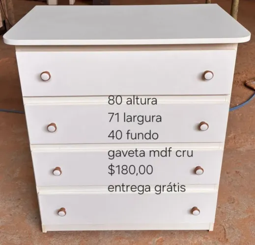 COMODA DE MDF