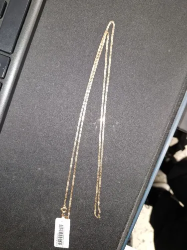 CORDÃO ROMMANEL DE ELOS PIASTRINE OURO 18K