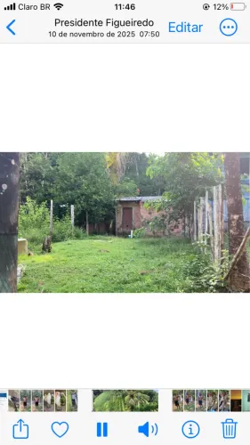 Vendo um terreno com uma casa em Presidente Figueiredo