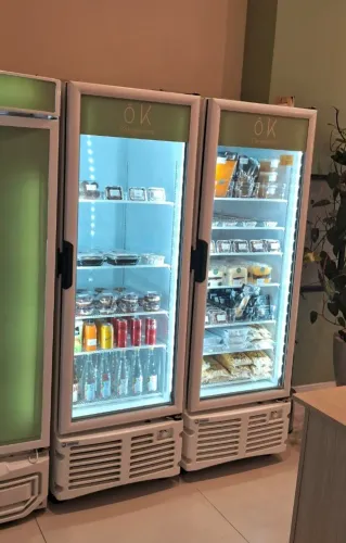 Refrigerador tripla ação