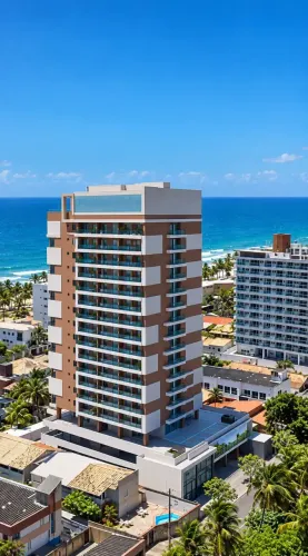 Ilha de Lanai - Pedra do Sal, Studio 28m² (Entrega 10/2026), Vista Mar, 1 Vaga Coberta. co