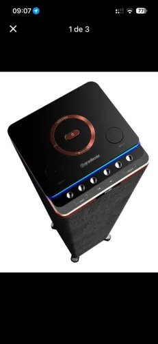 Sound Tower Vibrance 5.2 3d Arc Bluetooth Gst107 Gradiente Preto