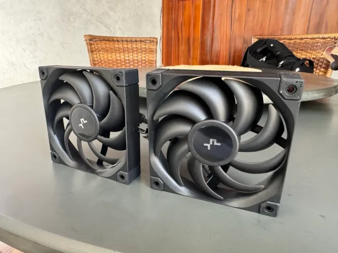 Kit Fans DeepCool 120mm alta performance!