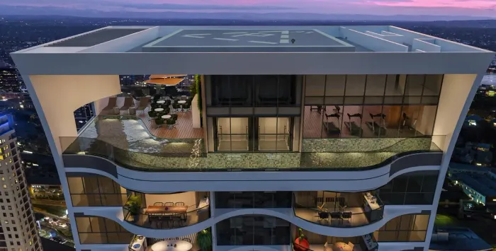 Apartamento de alto padrão , com vista privilegiada por ser o mais alto do Recife