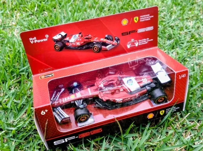 Miniatura Ferrari F1 SF25 - Posto Shell 2026