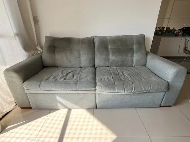 Sofá retrátil 3 lugares