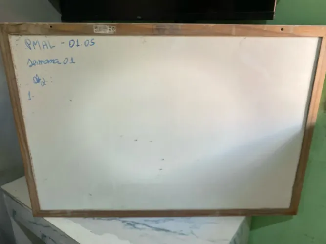 Quadro em branco 90x60 cm