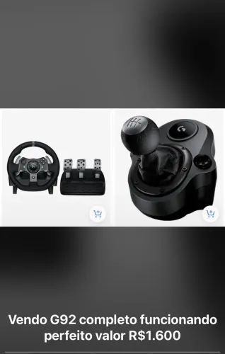 Controle e volante 