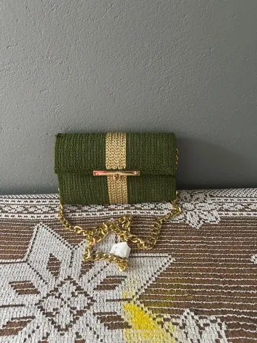 Bolsa de Crochê em tela(forrada)