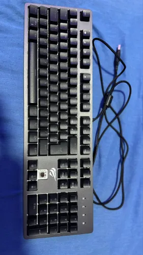 TECLADO MECANICO HAVIT KB492L RGB SWITCH BROWN, HV-KB492L-BROWN