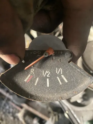 Marcador combustível kombi