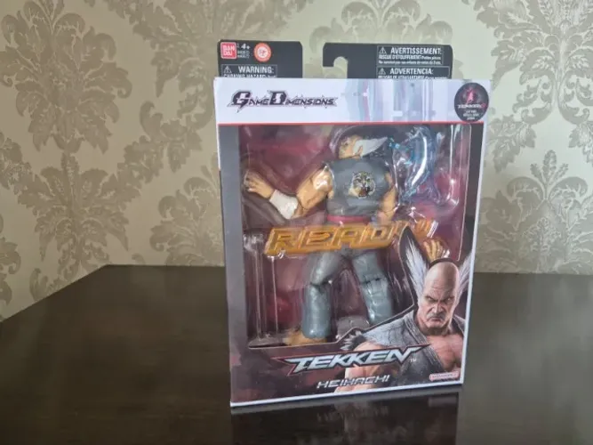 Action Figure Heihachi. Tekken. Bandai Namco. Lacrado!