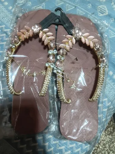 Havaiana decorada 