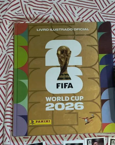 Álbum copa do mundo 2026 (99% completo)