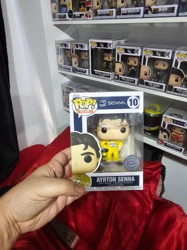 Funko Pop! Racing Senna Ayrton Senna 10 Exclusivo - Original
