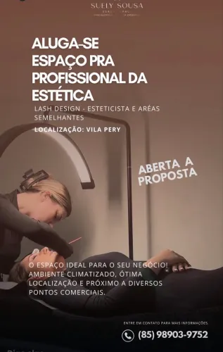 Espaço p área da beleza