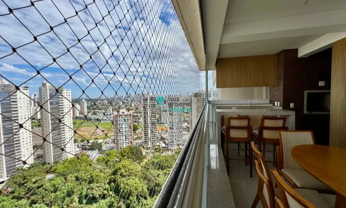 Apartamento 3 Suítes | 136 m² | Totalmente Mobiliado | Varanda Gourmet | 4 Vagas | Vistta