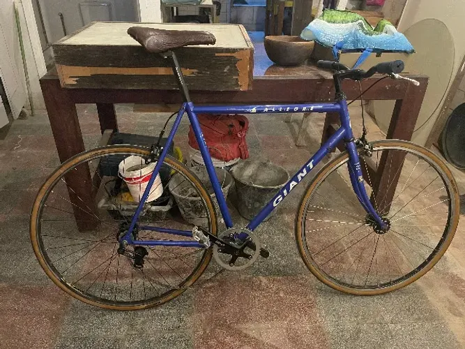 bicicleta giant allegre speed clássica full cromoly