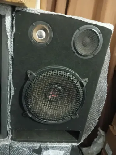 Par de caixas acústicas 150watts