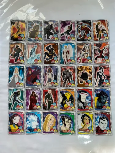 Cards Wolverine Xmens Elma Chips (Coleção Completa)