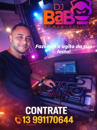 DJ BABO Som e Iluminação Kit Básico 