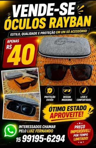 Vende se Rayban Ritz 
