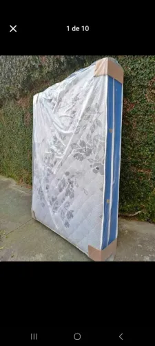 COLCHÃO CASAL DE MOLAS ENSACADAS 27CM DE ALTURA 