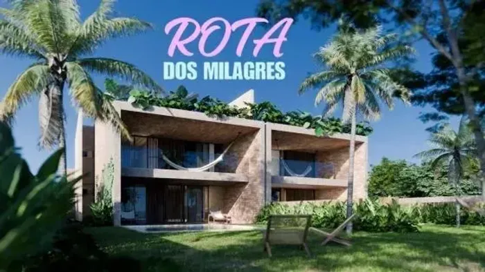 SÃO MIGUEL DOS MILAGRES - Bangalôs 73 m² 2 quartos com vista mar